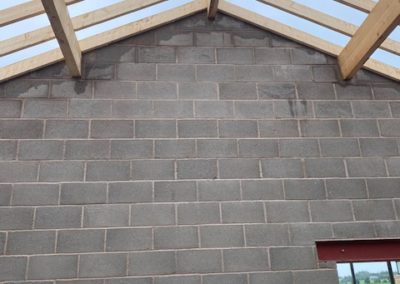 Bleasdale, Preston Garage Build including Structural Steelwork.