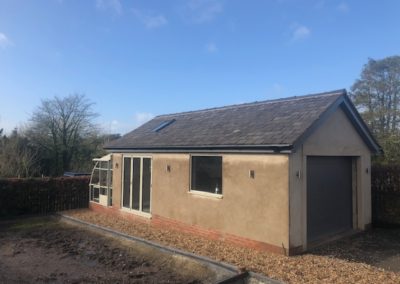 Hurst Green Ribble Valley Garage Build.