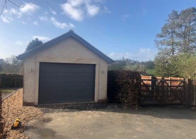 Hurst Green Ribble Valley Garage Build.
